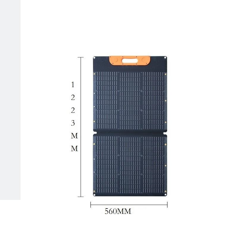 PaiduSolar 425/5000 100W 18V monocrystalline silicon solar portable folding charging panel outdoor mobile phone mobile power fast charge