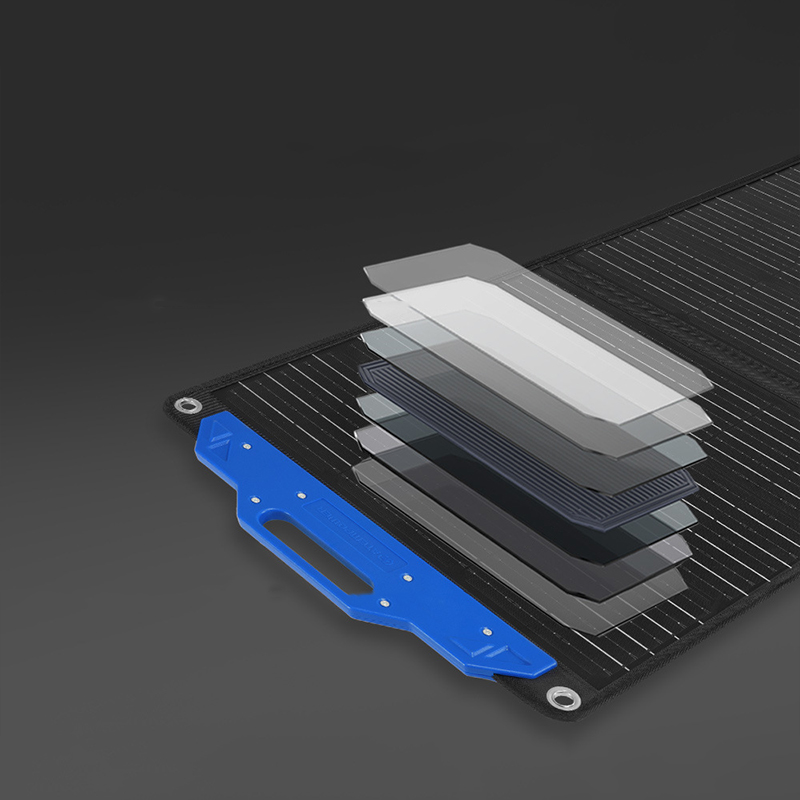 PaiduSolar Outdoor RV camper 100W single crystal portable folding panel solar cell charging panel