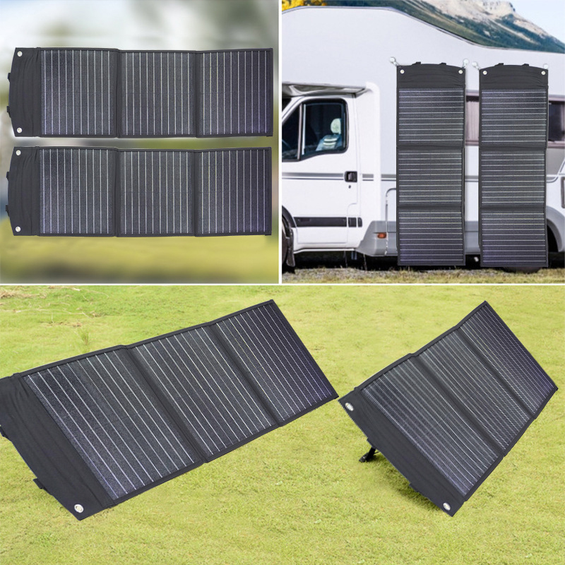 PaiduSolar Single crystal 60W outdoor portable portable foldable solar charger