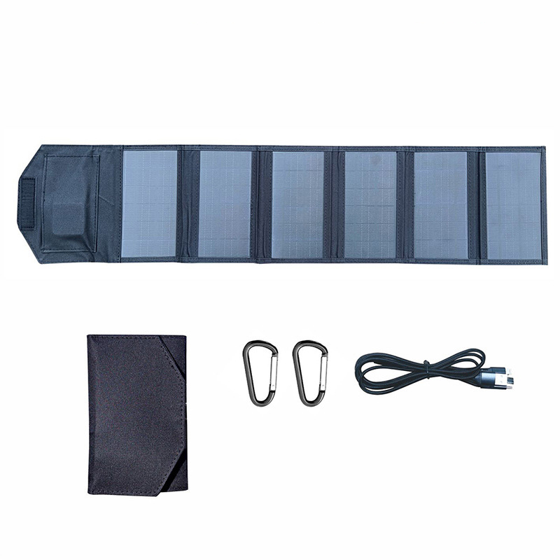 Paidu 15W monocrystalline silicon folding solar power panel mobile phone fast charging USB photovoltaic module Solarpanel charging panel