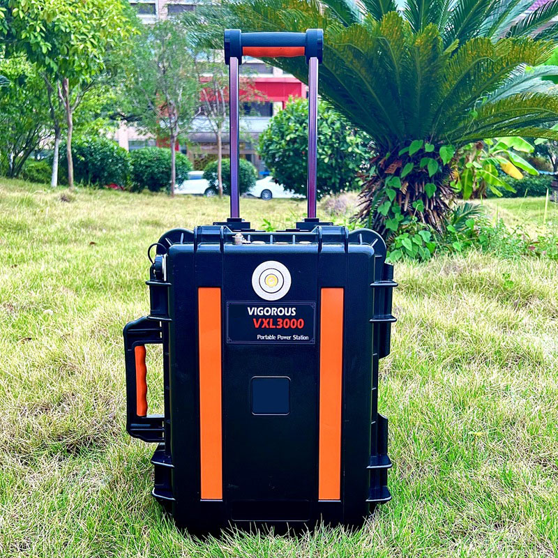PaiduSolar 220V mobile power outdoor battery large capacity 3000WH portable stall camping battery power failure for home use