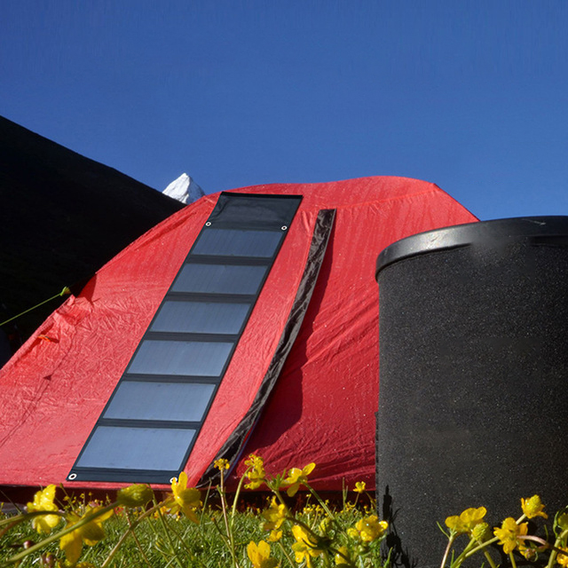 PaiduSolar  Factory direct energy storage power supply supporting solar folding bag sunpower 42W solar power generation panel set