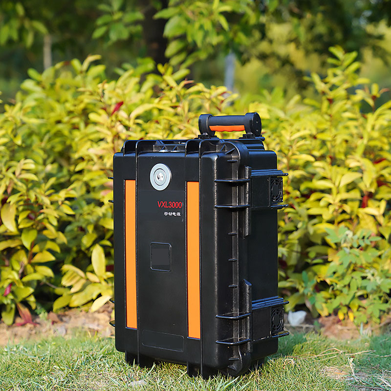 PaiduSolar 220V mobile power outdoor battery large capacity 3000WH portable stall camping battery power failure for home use