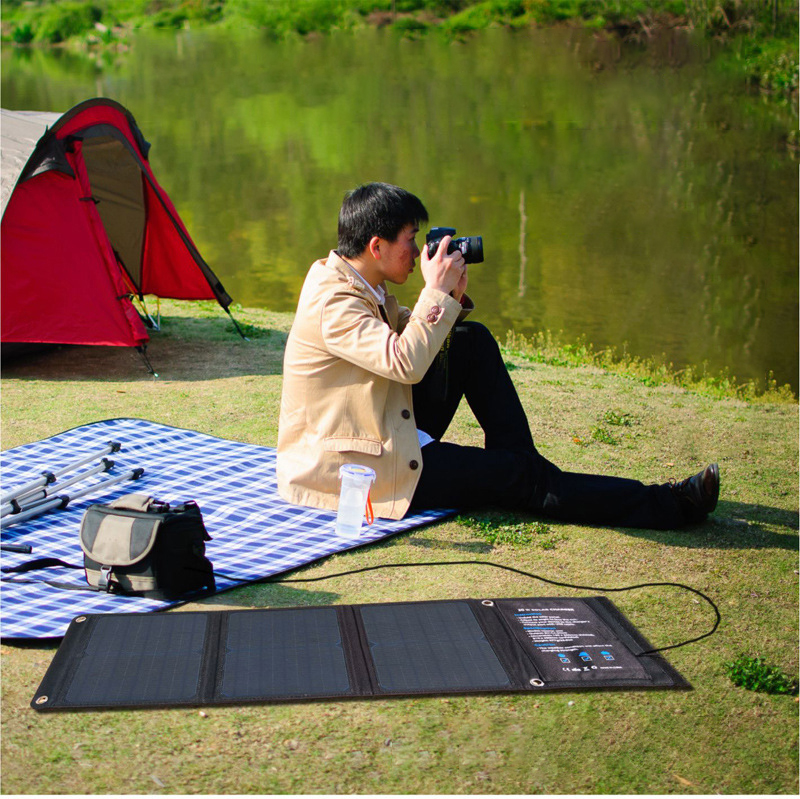 PaiduSolar 20W12v Folding solar panel. 20W12V folding solar panel