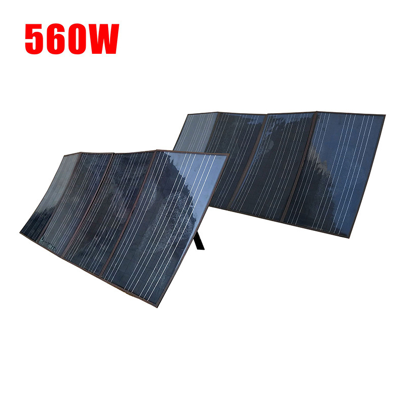 Paidu High power photovoltaic folding panel housing car 500W400W600W12V lithium iron phosphate mobile power solar pack