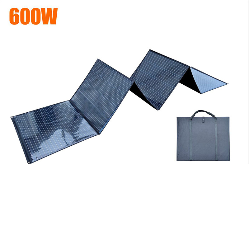 Paidu High power photovoltaic folding panel housing car 500W400W600W12V lithium iron phosphate mobile power solar pack
