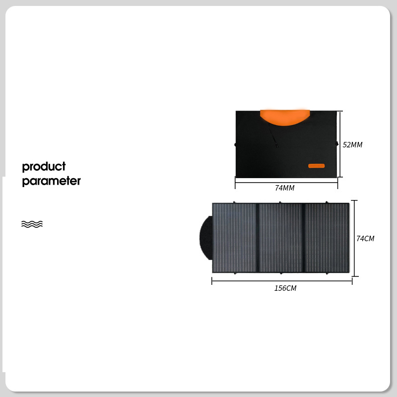 PaiduSolar 320W single crystal solar panel power generation roof with RV charging panel 72V EV on-board charging