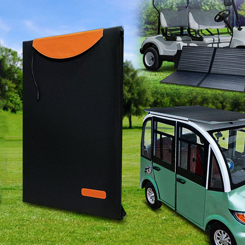 PaiduSolar 320W single crystal solar panel power generation roof with RV charging panel 72V EV on-board charging