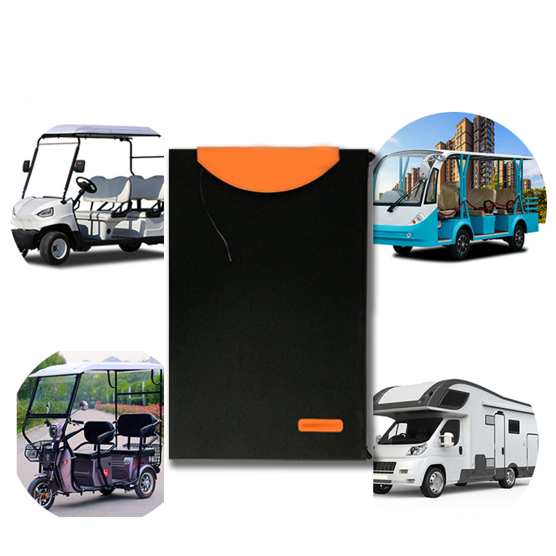 PaiduSolar single crystal solar panel power generation roof with RV charging panel 60V EV on-board charging