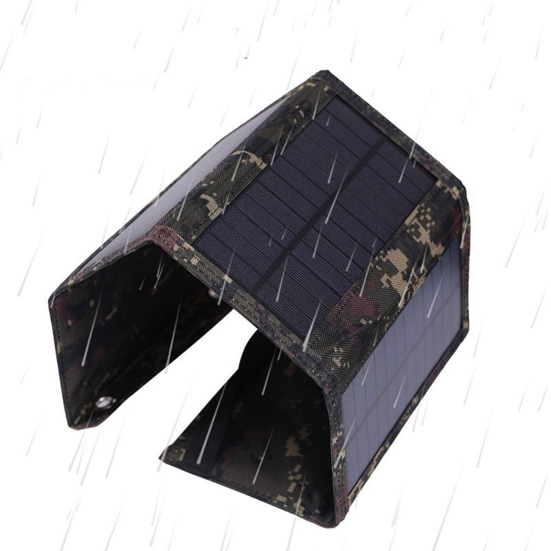 PaiduSolar 15W 5V 1A portable solar charging panel Monocrystalline silicon outdoor travel waterproof solar panel charger