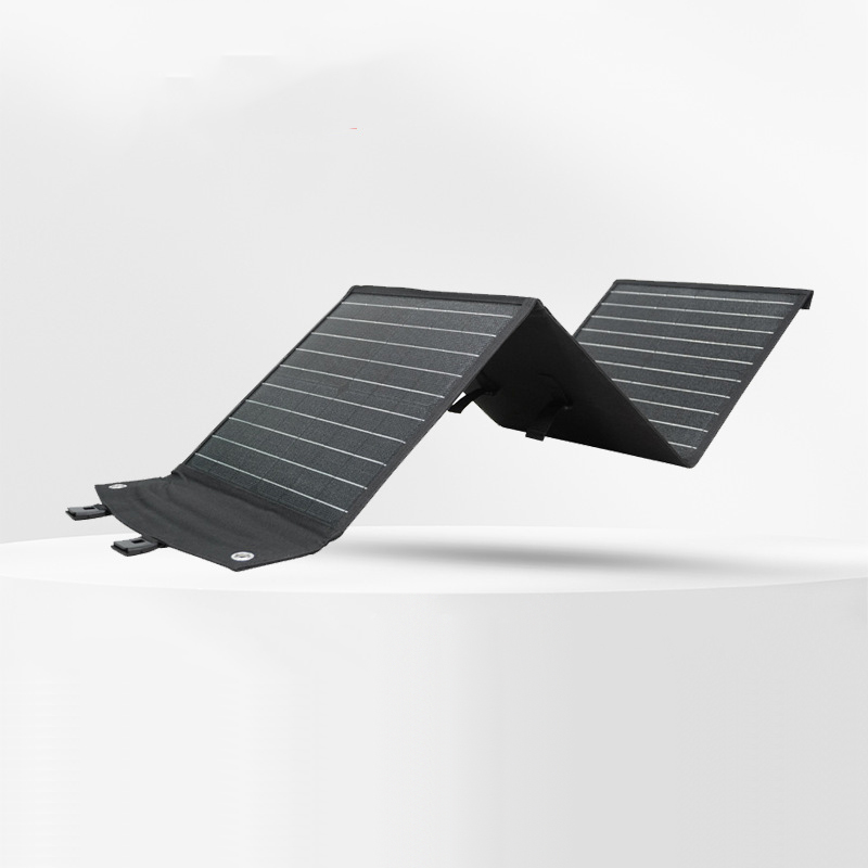 PaiduSolar Single crystal solar 60W photovoltaic panel outdoor camping emergency portable portable folding charger